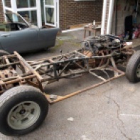 chassis with body just removed