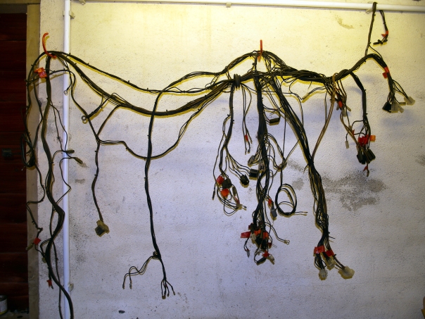 main front wiring loom